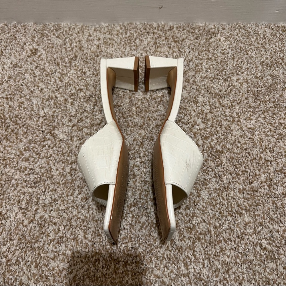 Princess Polly Cream Heeled Sandals - Picture 5 of 7